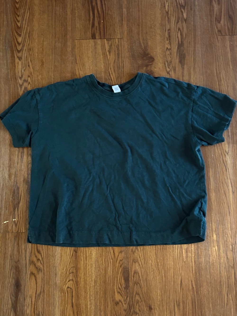 Old Navy Green Vintage Petite Tee